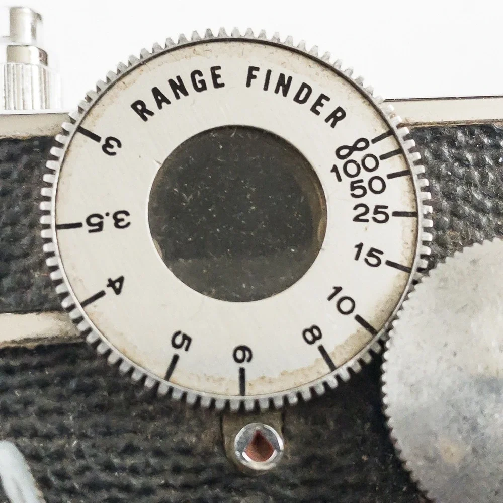 Argus C3 Rangefinder Camera Unisex OS Black 35mm Film 3‎ Lens Kit Metal